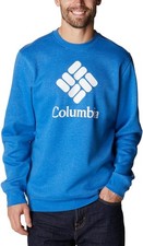 Columbia Men's Size XXL Sweatshirt Gem Logo Trek Crew Pullover Sweatshirt