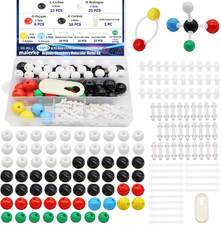 144PCS Organic Chemistry Molecular Model Kit, Molecular Model Set for Inorganic