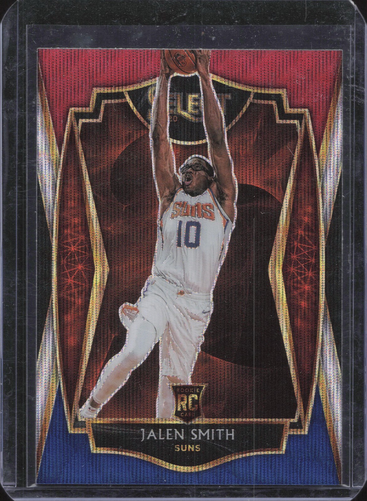 2020-21 Panini Select #188 Jalen Smith Tri-Color Prizms
