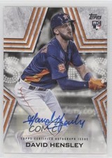 2023 Topps Series 1 Baseball Stars Auto David Hensley #BSA-HEN Auto 0q6s