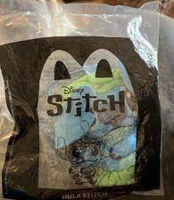 2022 Disney Mc Donald's Hula Stitch Happy Meal Toy 6 New Sealed 