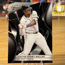 2025 Topps Chrome Black - Justyn-Henry Malloy #42 (RC)