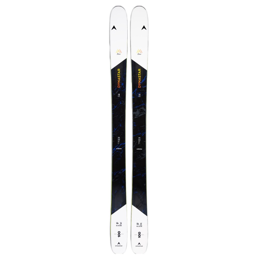 Ski M-Free 100 Salomon Stage GW 11 blanc pour vos sorties poudreuse en station