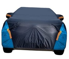 Car Cover Waterproof All Weather for Automobiles, 6 Layers Outdoor SUV-XL Blue