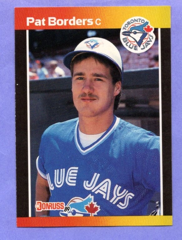 1989 Donruss #560 Pat Borders   Blue Jays