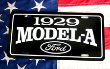 1929 Ford Model A License Plate Car Tag Hot Rod Roadster 29 Coupe Pickup Truck