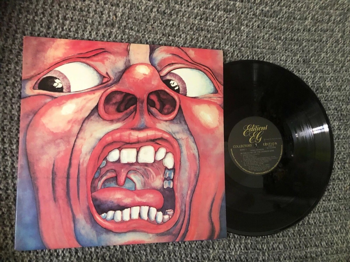 [レコード] In the Court of Crimson King LP King Crimson Lp In The Court Of The Crimson King 1983 V. G