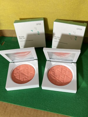 Set of 2 OFRA Blush  Mai Tai Full Size .35 oz each NewInBox MadeInUSA FreeSH