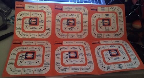 1960'S ERA - GULF TOUR GUIDE SERVICE TRAV-L-DERBY ROADTRIP GAME - Picture 3 of 3