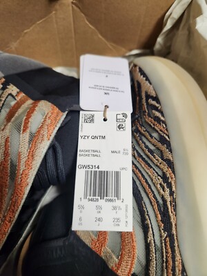 Adidas Yeezy Quantum Flash Orange YZY QNTM GW5314 FLAORA Ye Kanye