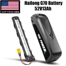 52V 1000W Ebike Battery Hailong Lithium Electric Bike Battery 52V 13Ah