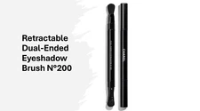 NEW CHANEL Dual-Ended Retractable Eyeshadow Brush No. 200