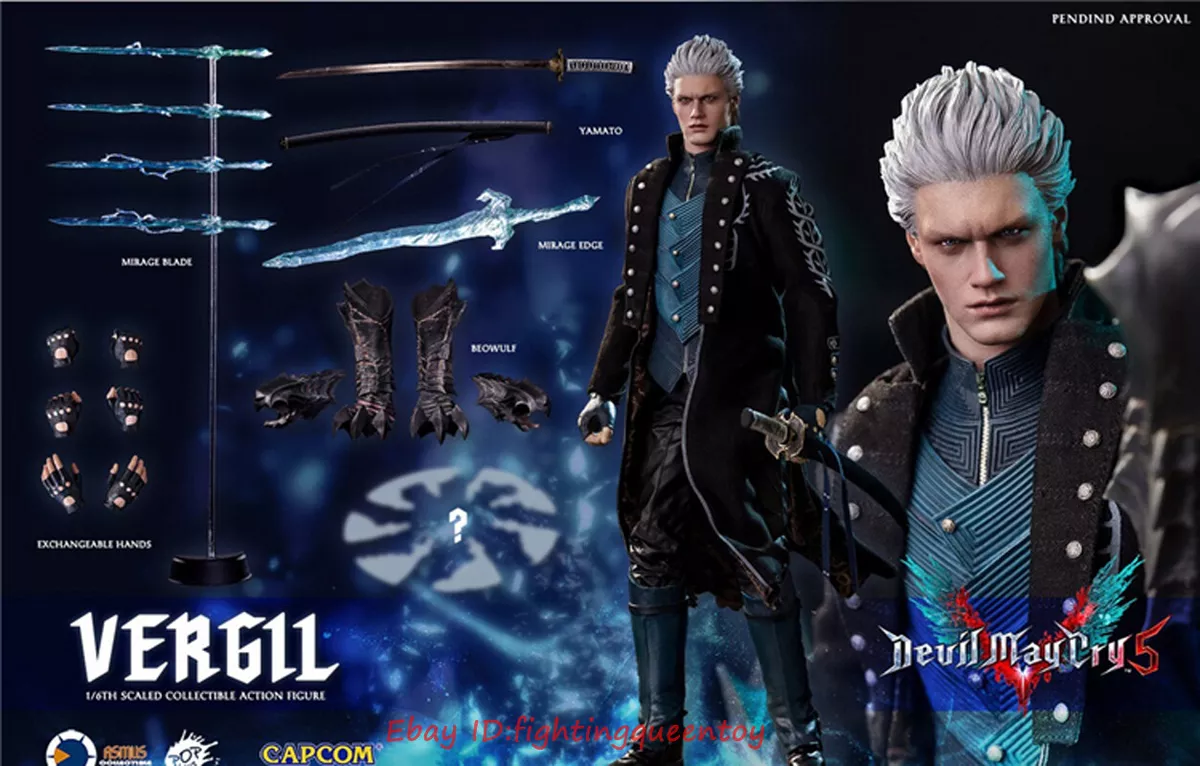 Asmus Devil May Cry 5 Vergil 1/6 Scale Action Figure Model Standard Ver.  New