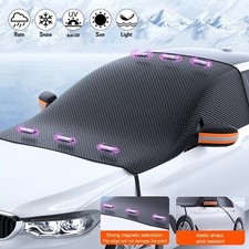 Magnetic Windscreen Cover Car Windshield for Snow Frost Rain Sun Shade Protector