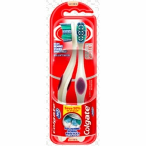 Colgate toothbrush 360*optic White b1+1@50%of (8850006331781)