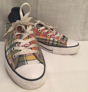 plaid converse womens