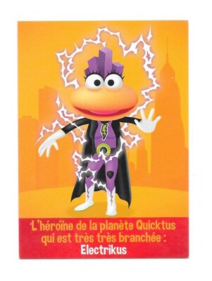 Quick Karte - Crazy Heroes - Electrikus