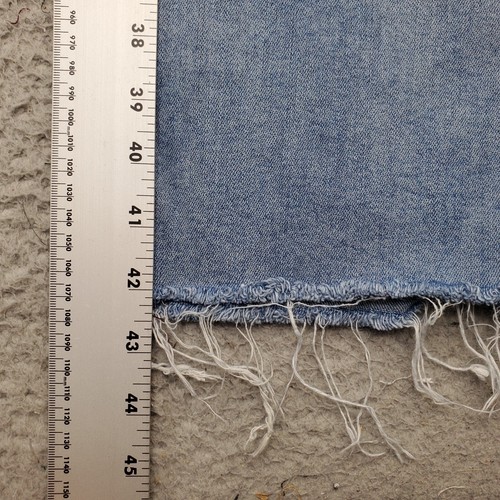 Jeans True Religion Ricki donna taglia 29 blu navy gamba dritta vestibilità rilassata orlo sfilacciato - Foto 3 di 9