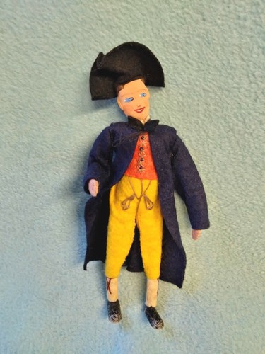 💙 Vintage BAPS Bartel Von Arps🍃🌷Hessian Family Father Felt Doll🌷🍃Germany - Picture 3 of 13