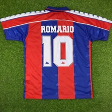 Barcelona - Camisa Replica de Futbol Retro, 1994 (Tallaje Americano)