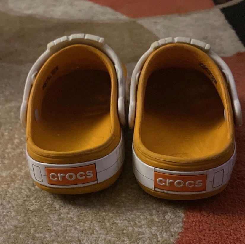 Crocs Boys Croc Band Star Wars Orange Clogs Baby Toddler Size 1 Yellow Playtime - Image 3 of 4