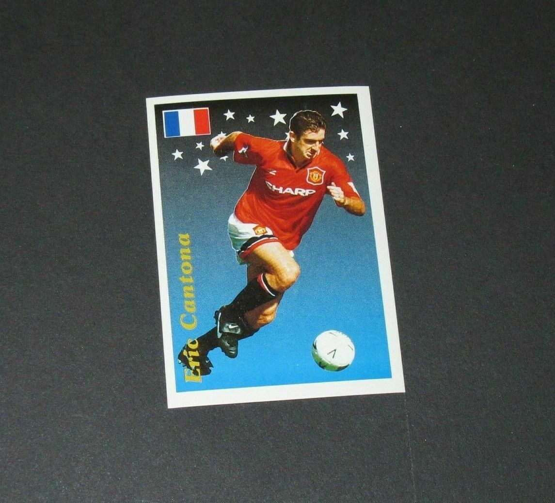 ERIC CANTONA #188 Supercalcio 1995 1996 Panini Manchester United