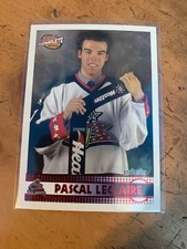 2002-03 Pacific Complete Red (Ser #'d 046/100) -  #576 Pascal Leclaire