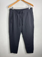 Public Record Standard Fit Men s Black Joggers Sweatpants Size 34/30 6388