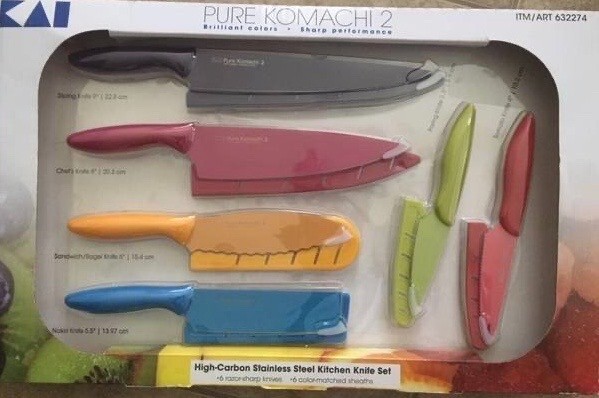 NIB-Kai Pure Komachi 2 - High Carbon Stainless Steel Kitchen 6