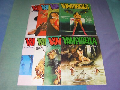 Vampirella Nr. 1 - 8 ab 1981 aus dem Volksverlag! TOP!