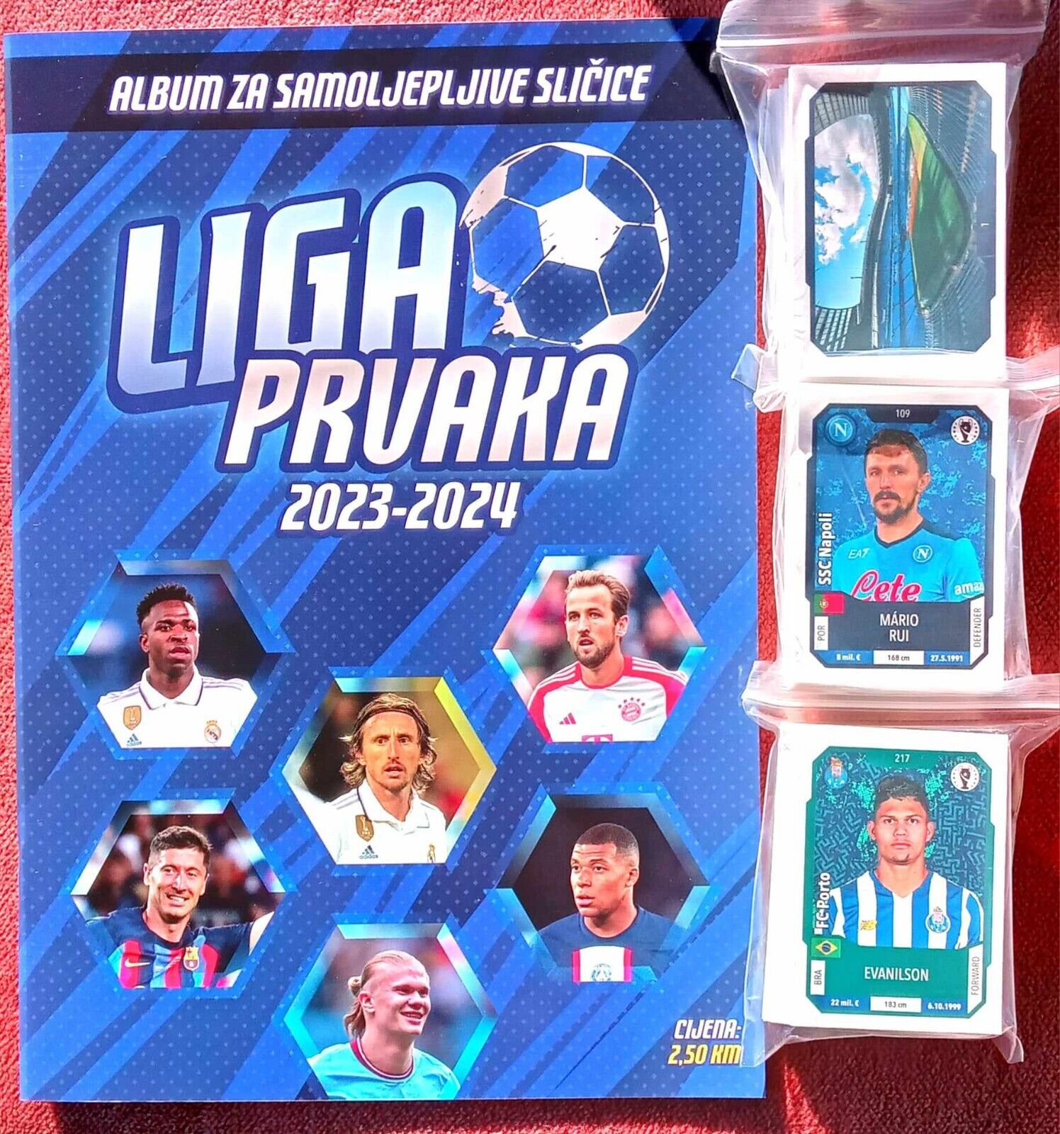 Champions League 2023-2024 RAFO album+FULL set of stickers