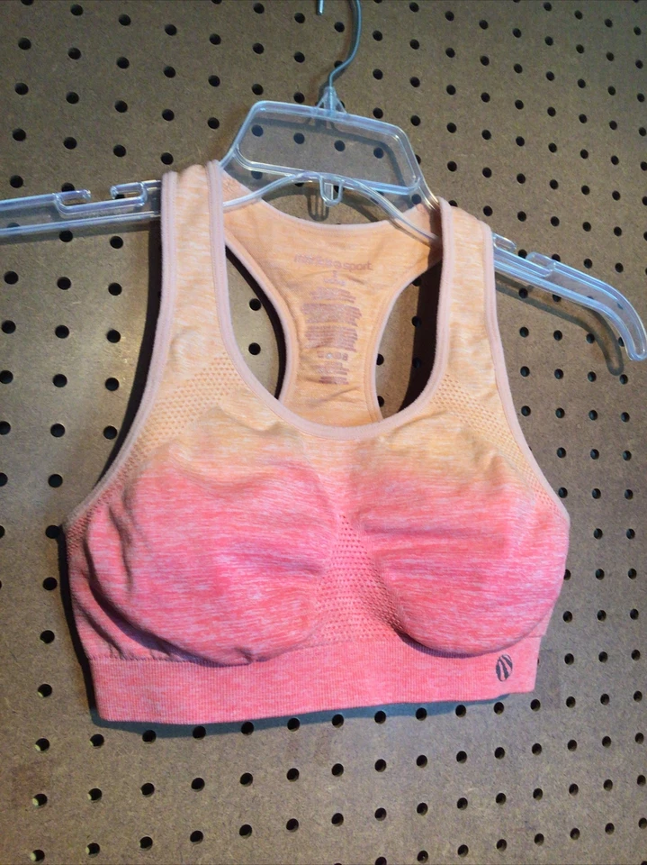 Sujetador deportivo Marika para mujer talla pequeña melocotón y rosa #14 Foto 2 de 4
