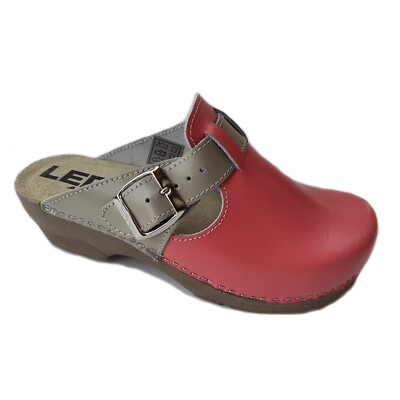 LEDI Anatomic 330 Leder Slipper Damen Ladies Comfort Pantolette Clogs Pantoletten