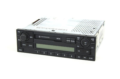 VW MC Autoradio Beta BVX/V 1J0035152E Golf 4 Passat 3B 3BG Radio mit Code 