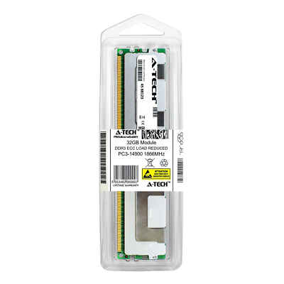 Mémoire RAM Serveur 32 Go DDR3-1866 LRDIMM ECC - Équivalent Micron, Garantie à Vie
