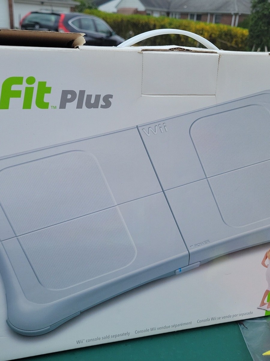 Nintendo Wii Fit Plus Balance Board Only Original Box No Disc