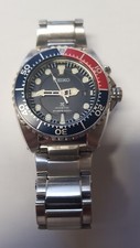 Seiko Japan Scuba Divers 5M62-0BL0 Pepsi Kinetic Watch 200m