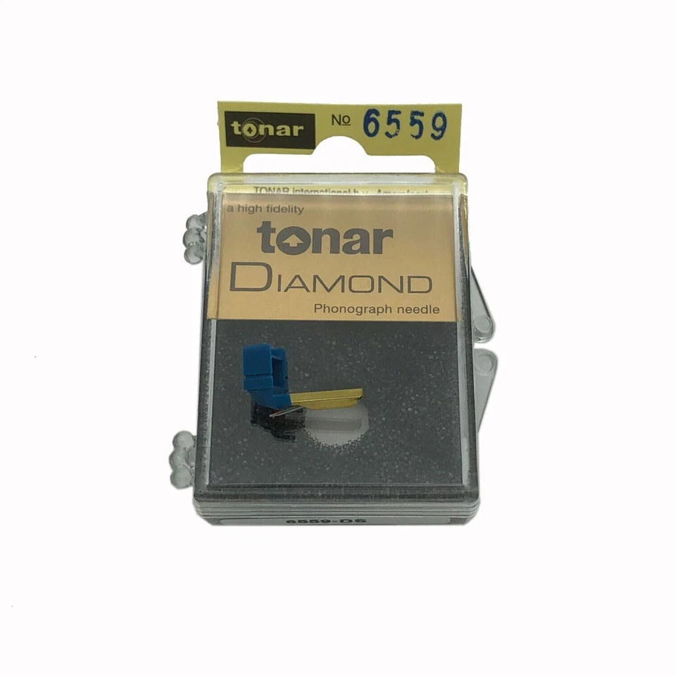 Replacement Record Stylus Needle for Shure White label Cartridge Tonar 6559-DS