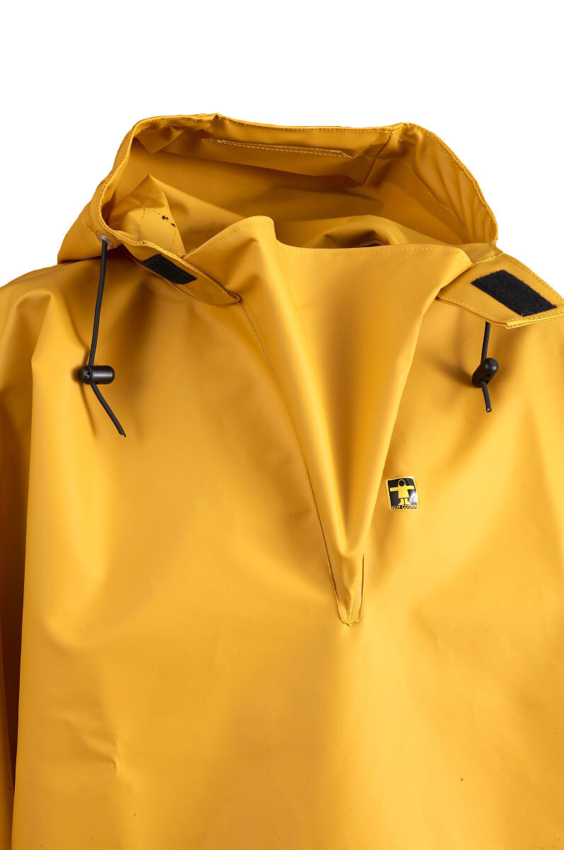 Kway Guy Cotten – Imperméable Court Nylpeche – Capuche – Jaune – Taille L – Pêche