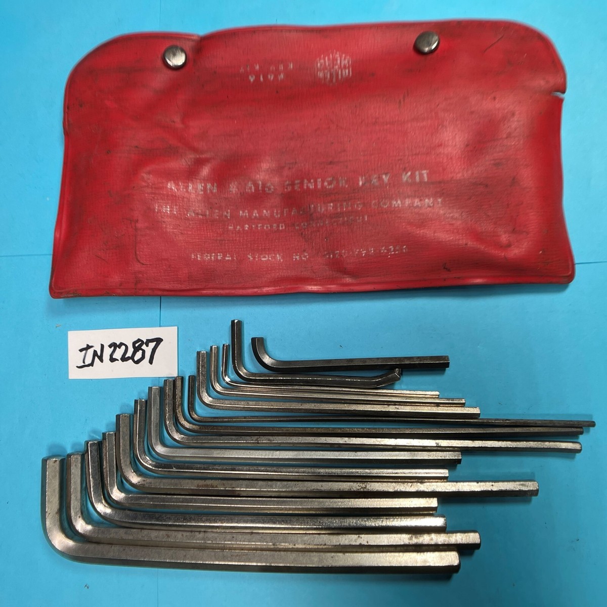 Hex Key Set ALLEN WRENCHES 15 pc IN2287 | eBay