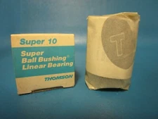 Thomson Super 10 Super Ball Bushing Linear Bearing, Closed Round Rail
