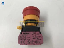 1PC New idec YW-E01 Emergency stop button with light