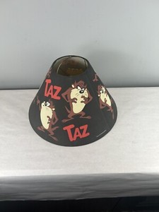 Vintage 1997 Looney Tunes TAZ Tasmanian Devil Lamp Shade Original Warner Bros