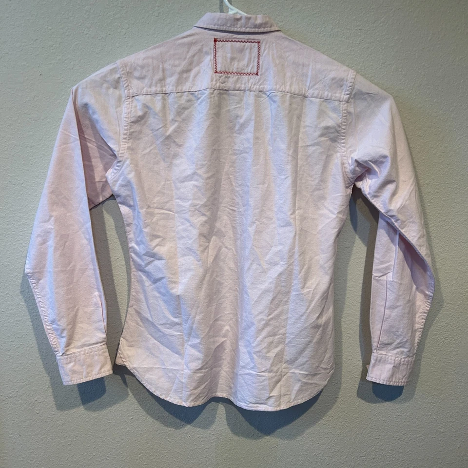 Canterbury Uglies LARGE Pink Button Down Shirt Long Sleeve Mens - Image 2 of 4