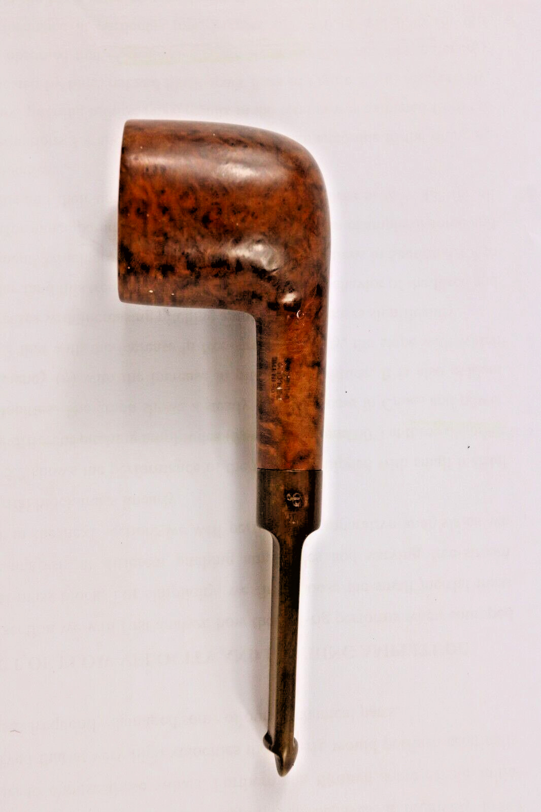 PETERSON'S DELUXE Smokers pipe #606S MADE IN THE REPUBLIC OF IRELAND Used