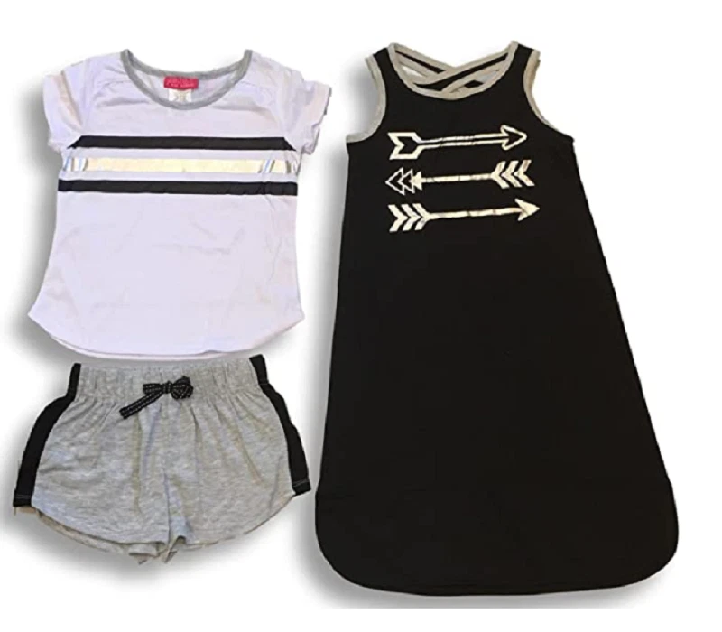 Juego de pijama de 3 piezas Saint Eve para niñas y niños, Foto 2 de 4