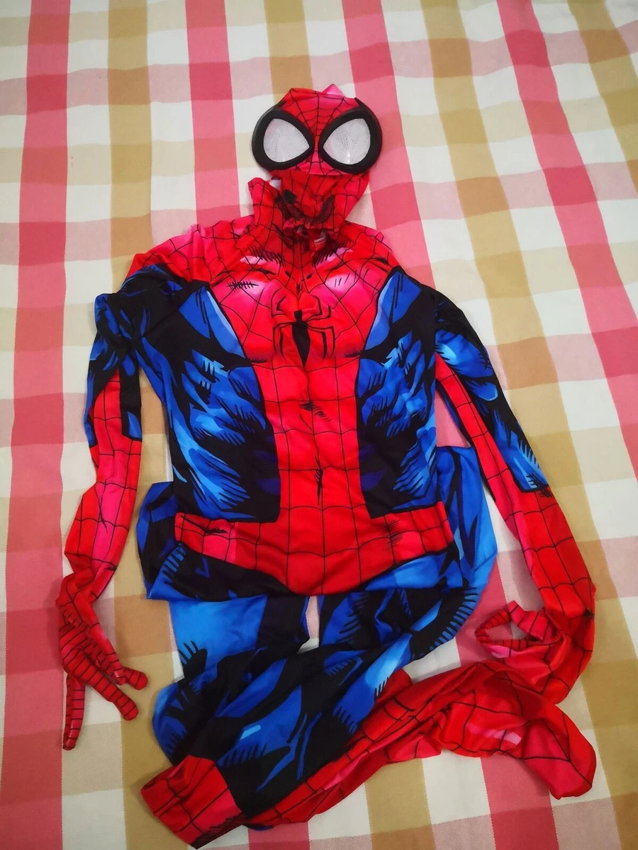 Ultimate Spider-Man Jumpsuit Spiderman Costume For Adult Kids