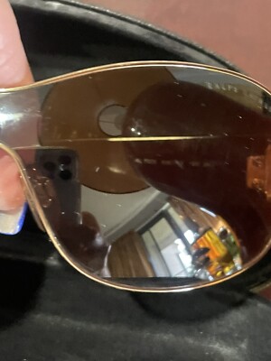 ORIGINAL RALPH LAUREN SHIELD SUNGLASSES RL 7025 9067/13 120 3N W