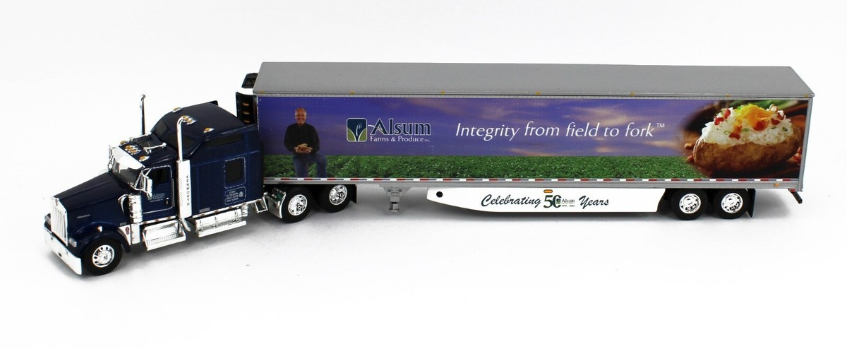 2023 DCP 1:64 *ALSUM FARMS 50th Anni* Kenworth W900L 53