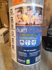 Laminate & Wood Flooring Underlayment (Float & Glue) with Vapor Barrier 100SQFT